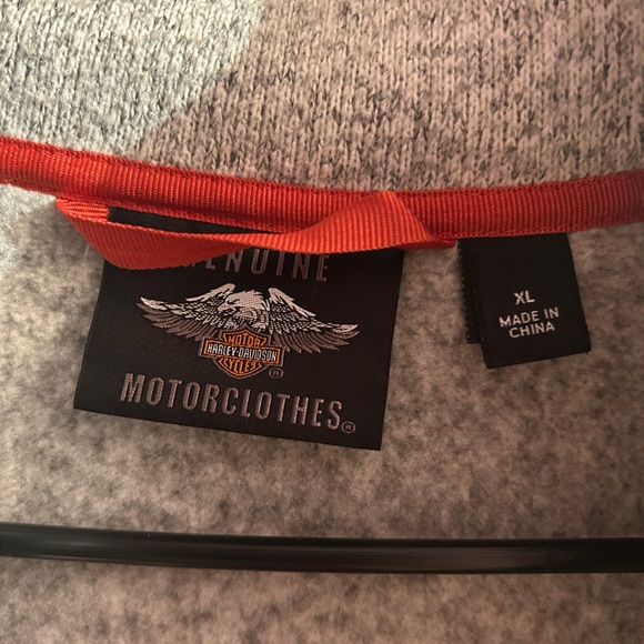 Harley Davidson Fleece Zip-up Jacket - Picture 3 of 3